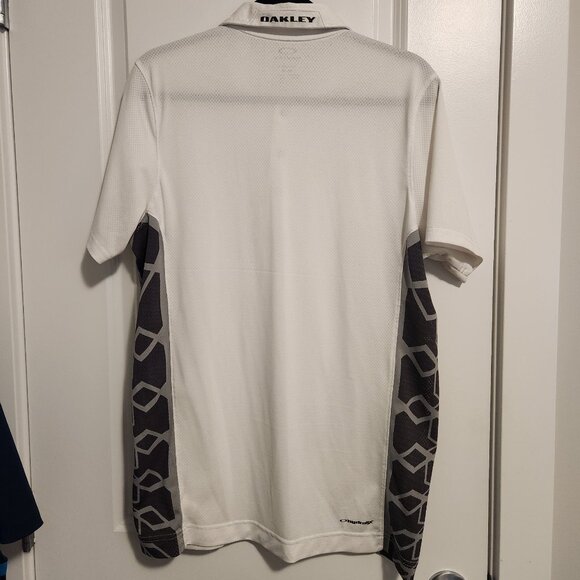 Men's Oakley Hydrolix Lightweight Polo Shirt - Size M - Picture 5 of 6